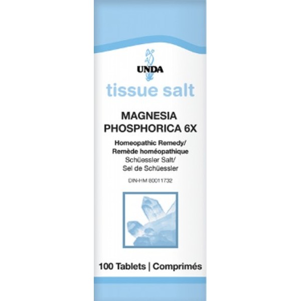 Unda Scheussler Tissue Salt Magnesia Phosphorica 6X - 100 Tablets