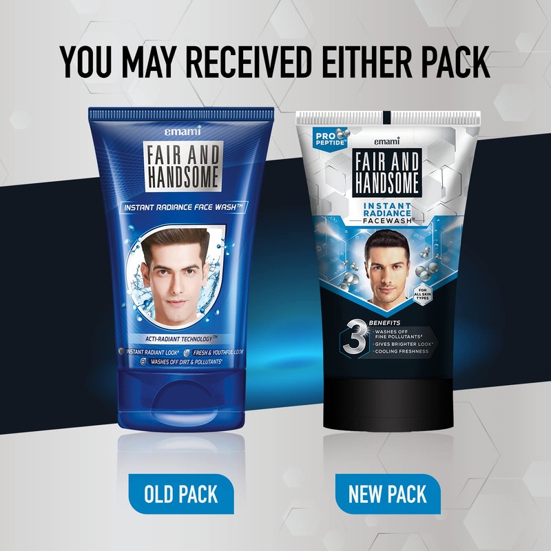 Fair and Handsome Emami Limited Instant Fairness Face Wash 100