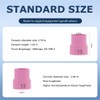 2pcs #12 TIG Welding Cup Pink Ceramic Cup 3/32'' Diffuser