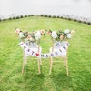 LKCCTK Set of 2 Wedding Garlands, Happy Wedding/Just Married, Perfect