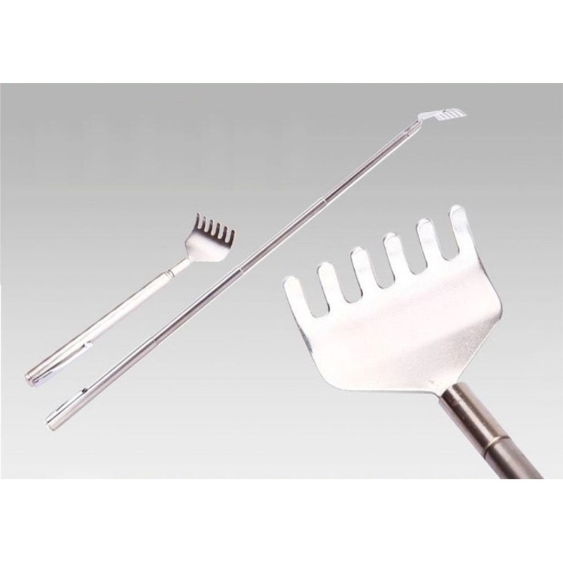 DayCount® Pack of 2 Extendable Back Massagers, Stainless Steel Scratcher