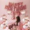 22nd Birthday Decoration Rose Gold Set for Girls, Rose Gold