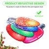 20 PCS Reflective Christmas Bulb Car Magnets Set, Refrigerator Decorations,