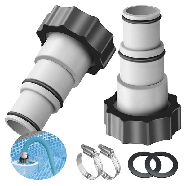 Pool Hose Adapter, Pack of 2 Hose Adapters Pool, Pool