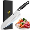 MAD SHARK 8" Santoku Kitchen Knife, Forged German High Carbon