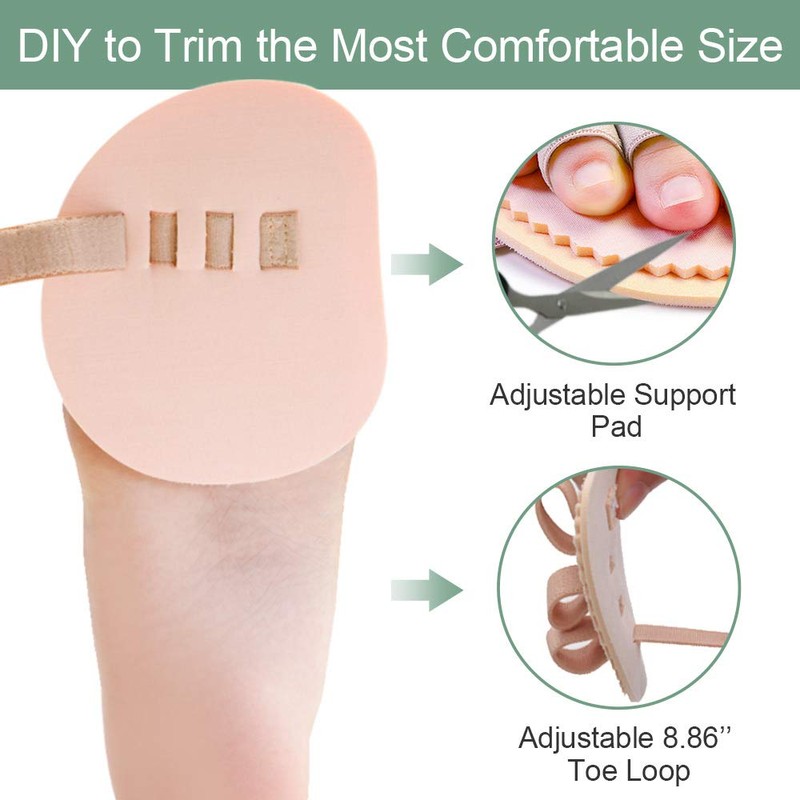 Welnove - Toe Straightener Hammer Toe Hallux Varus Mallet Overlapping