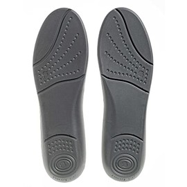 SORBOTHANE Cush N Step Comfort Insoles for Men and Women, Size 3-4.5, Shock Absorbing Cushion, Impact Reducing Footbeds for Plantar Fasciitis, Heel Support, and Ankle Pain