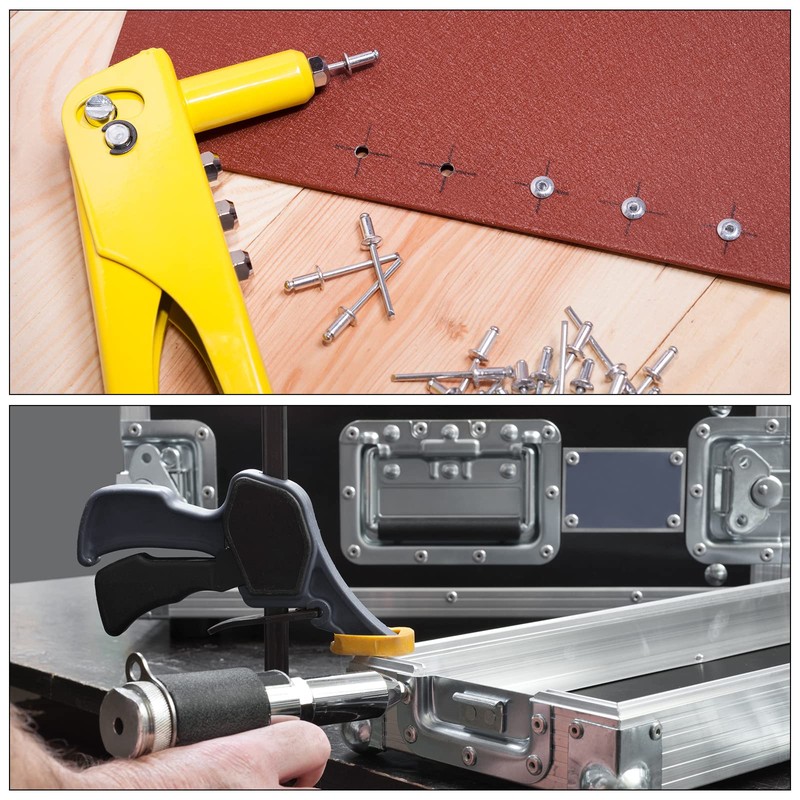 sourcing map Blind Rivets 5 mm x 25 mm Flat