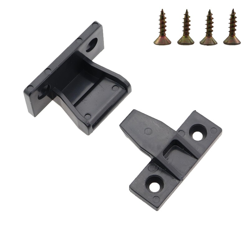 Guifeng - 6 pares de conectores de plástico negro de