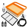 Hoypeyfiy 7PCS Air Filter Spark Plug Hose Primer Bulb Kit