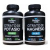 Citrato De Magnesio Y Potasio 180 Caps C/u Sin Excipientes