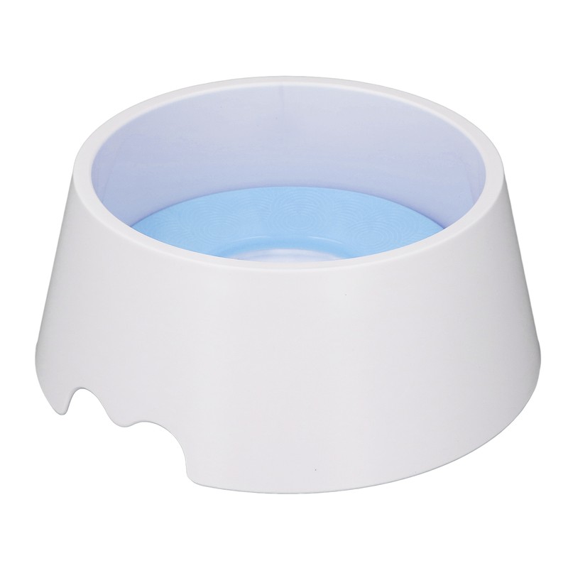 Pet Slow Water Feeder Splash Proof Prevent Slip Raised Water
