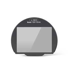 Kase Clip-in ND8 Filter 3 Stop Neutral Density ND Compatible with Canon EOS R3 R5 R5C R6 R6II Camera,Shockproof Tempered Multi Coated Optical Glass