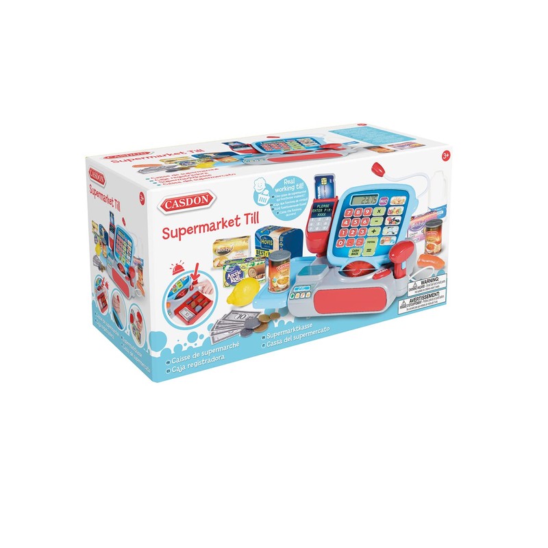 Casdon Supermarket Till | Interactive Toy Shopping Till For Children