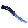 Foldable Comb Stainless Steel Butterfly Exercise Training Comb Styling Tools