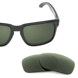 Revant Replacement Lenses for Oakley Holbrook sunglasses, UV Protection, Anti-Scratch and Impact Resistant, Elite Polarized Gray Green