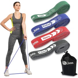 Limm Long Resistance Bands Fabric Band - Pull Up Bands for Working Out - Work...