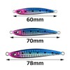 Ocean Brave [True Solid] Lure, Compact Silhouette, Metal Jig Set