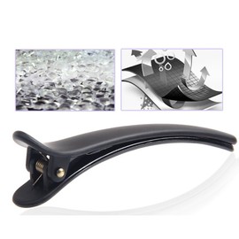 12pcs Black Hair Pins Hair Clips Clamps Crocodile Hair Clip Headwear for Girls Women (4.9 cm)