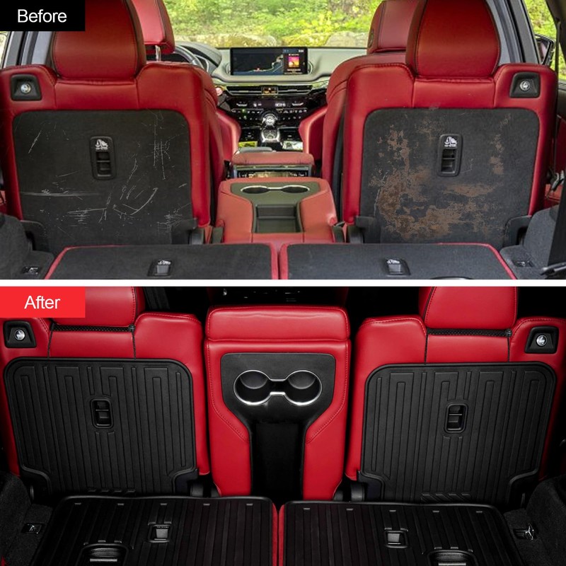 HOUCLEMIC Backrest Mat for 2022-2025 Acura MDX Accessories, All Weather