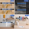 6 Pack 12" Upgraded Magnetic Tool Holder Strip, Wall Mount