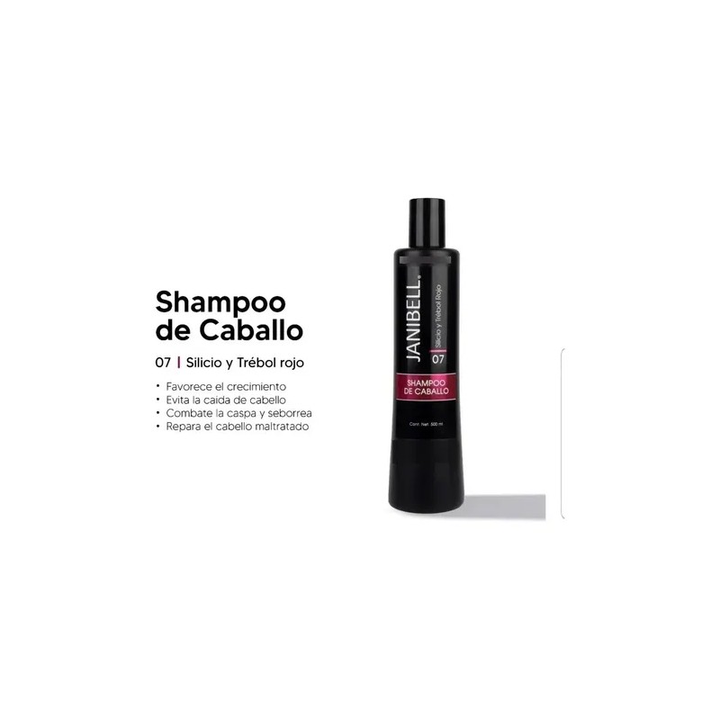 Shampoo Caballo Janibell 500ml Piezas