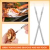 FoldTier 12 Pack Lobster Crackers and Picks Set Crab Cracker
