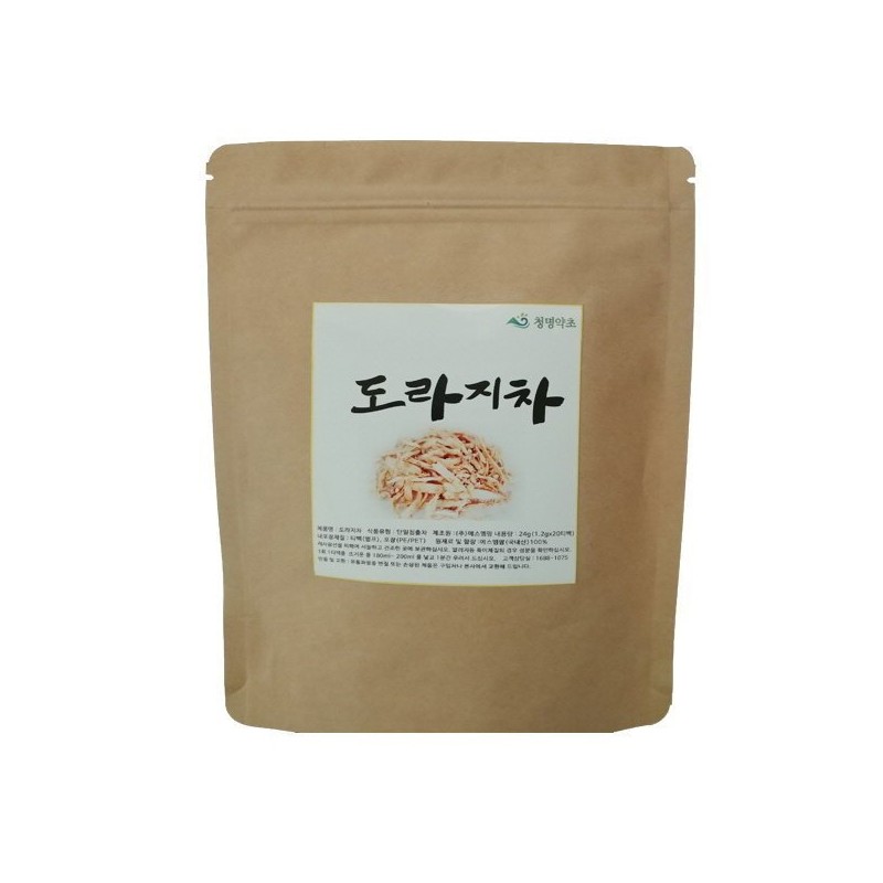 도라지차(20티백)-국내산 Bellflower Tea (20 Tea Bags) - Domestic Product