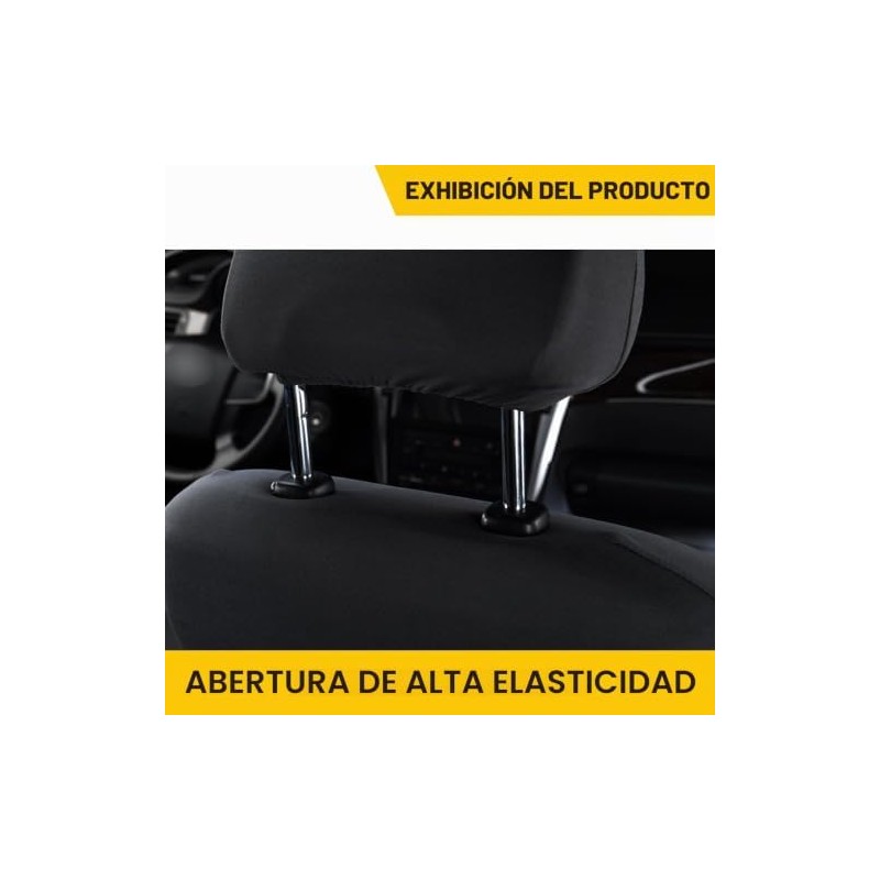 2 piezas Fundas protectoras para apoyacabezas de asiento de coche,