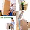 Adjustable Moving Straps, 2Pack 1-Person Handle Moving Lifting Straps for