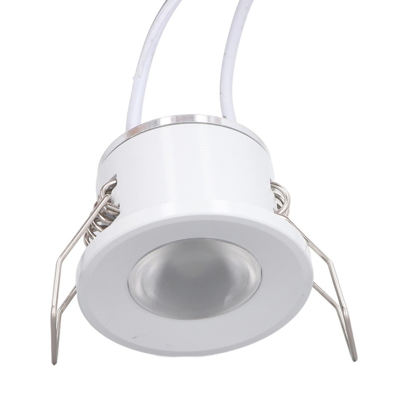 Small LED Spot Lights 28mm Hole Recessed Mounting Mini Display
