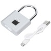 Fingerprint Padlock Zinc Alloy Smart Office Home Cabinet Door Dormitory