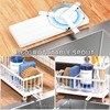 Cisily Sponge Holder for Kitchen Sink, Sink Caddy with High