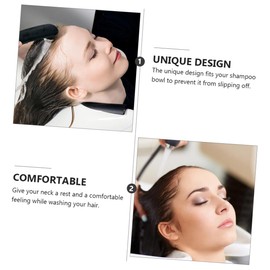 TOVINANNA Practical U-Shaped Shampoo Bowl Neck Rest Cushion Salon Neck Support Comfortable Sponge Mat for Hair Washing Reusable Portable Design for Salon Use