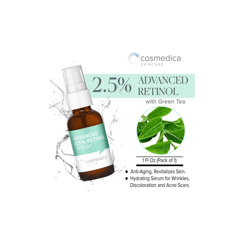 Cosmedica Suero De Retinol 2,5, 1 Onza