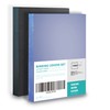 Binditek 200 Pack Binding Covers and Backs Set, 8.5 x