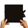 Styloo Square Black Scrapbook Photo Album 50 Sheets 20X20 cm
