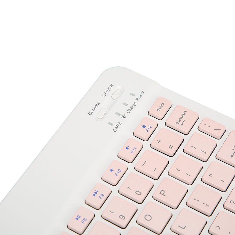 78 Key Wireless Bluetooth Keyboard 32.8ft Ergonomic Ultra Thin Silent