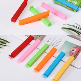 27PCS Bag Sealing Clips,Reusable Plastic Food Clips Bag Clips in 5 Size for Food Snack Storage-7/5.2/4.3/3.1/2.4inch