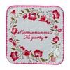 Marushin Moomin 1405039100 Mini Towel, Moomin, Mama's Tea Party, Handkerchief,
