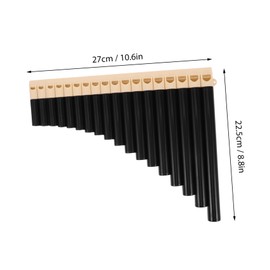 Kisangel Note Pan Flute Traditional Chinese Musical Instrument for Beginners and Professionals for Teaching Practice School Bands Ethnic Music and Performance