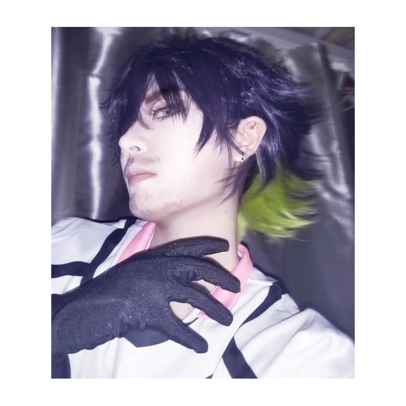 Sizuuenn Blue Rock Oliva Aikora Wig, Cosplay, Heat Resistant Wig,