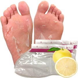 Foot Peeling Pack, Perolin (Grapefruit 1 Piece x 1), Exfoliating Foot Care, Foot Peeling Pack, Toes, Skin Removal, Soft Heels, Exfoliating Soles, Fingers, Exfoliating Feet, Exfoliating