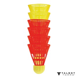 Talbot Torro Speed-Badminton Shuttles Aerospeed, 6 pieces (4 fast Racer- and 2 slow Starter Shuttles), 490180