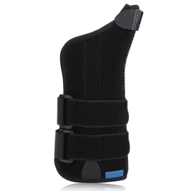 Thumb Spica Splint All Round Support Adjustable Tightness Thumb Wrist Brace Comfortable Wear Thumb Brace for Wrist Sprain L Left Handed
