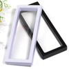 【P117】Transparent jewelry box pe film suspended gift packaging storage box