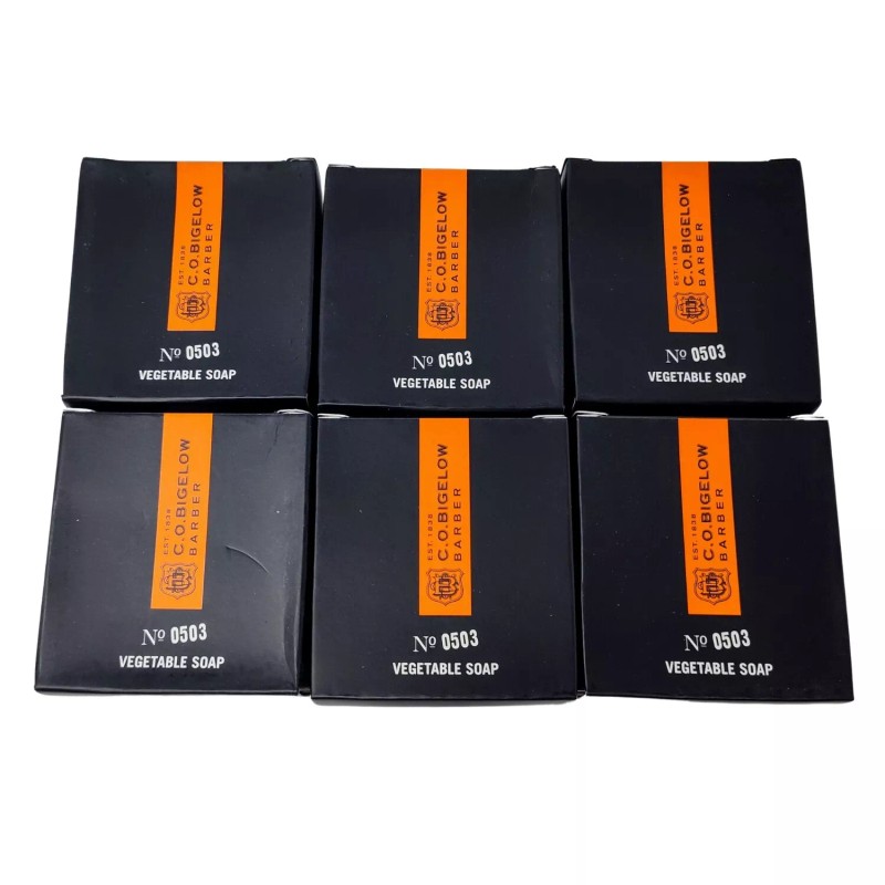 C.O. Bigelow Black Pepper Soap 45g (1.6oz) Set of 6