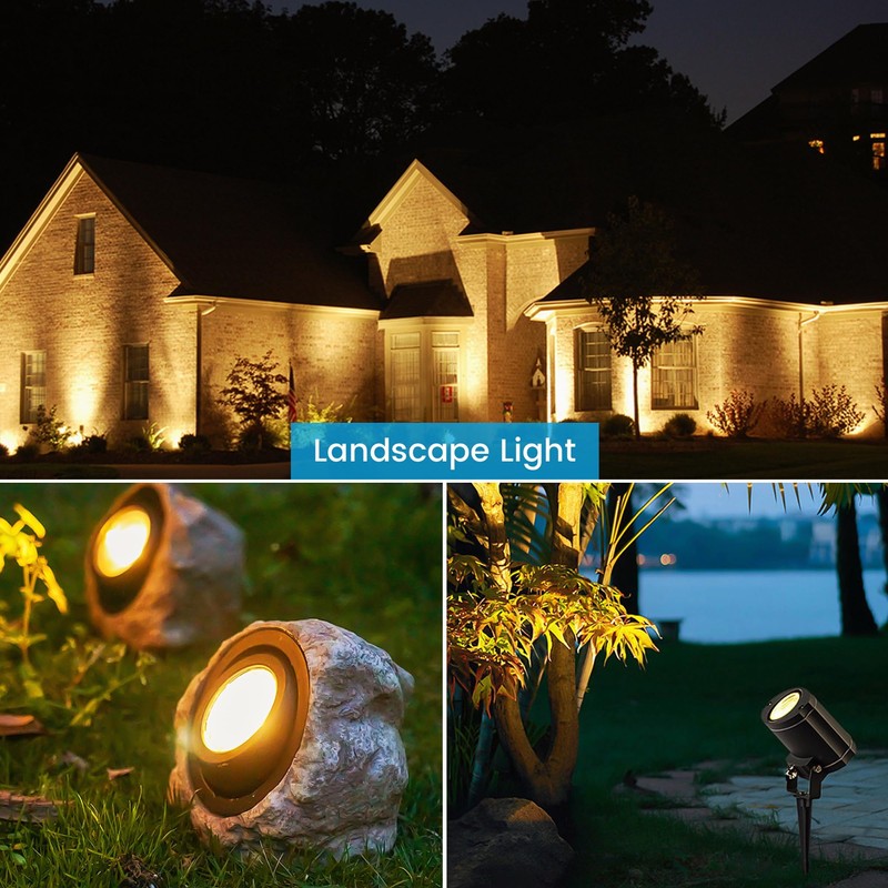Aovpex MR16 LED Bulbs, 5W(50W Halogen Equivalent) Landscape Light Bulbs,