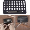 65PCS Leather Stamping Tool Leather Carving Working Saddle Making Tools