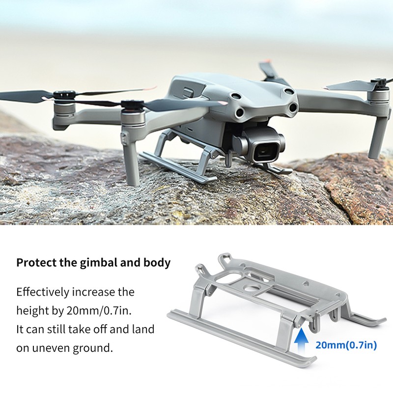 Drone Increase Landing Gear Foldable Heightened Extender Landing Legs for